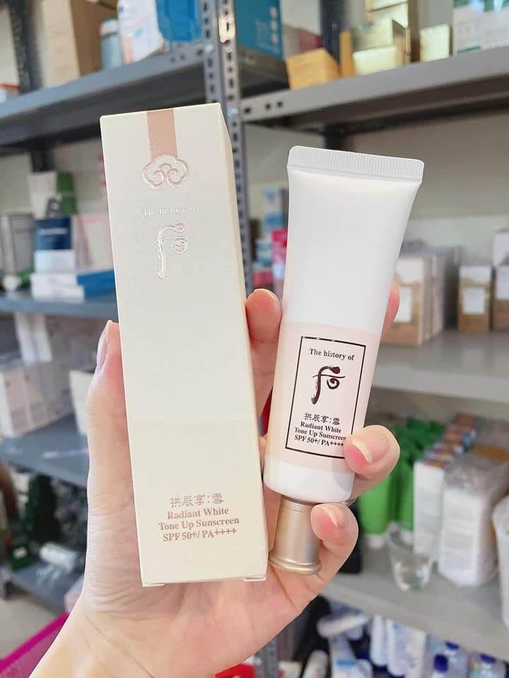 Kem Chống Nắng Whoo SPF 50 Trắng Nâng Tone 50ml  663576