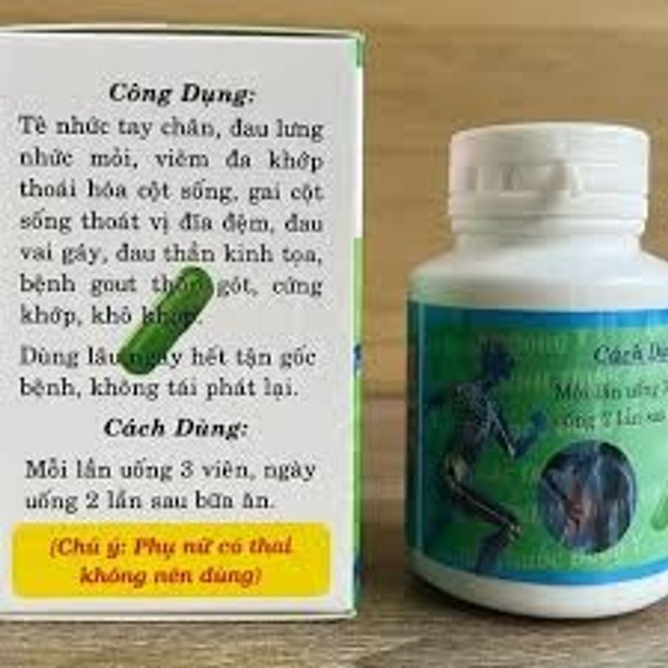 (Hộp 40 Viên) Viên uống đau nhức xương khớp Xương khớp hoàn Plus xuất xứ Việt Nam Chính Hãng