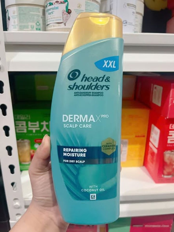 Dầu gội Head Shoulders Derma X Pro 300ml dưỡng ẩm da đầu
