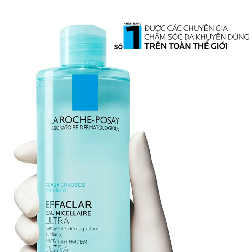 (Chính hãng) Nước Tẩy Trang La Roche-Posay Cho Da Dầu, Nhạy Cảm - Effaclar Micellar Water Ultra Oily Skin nhập khẩu