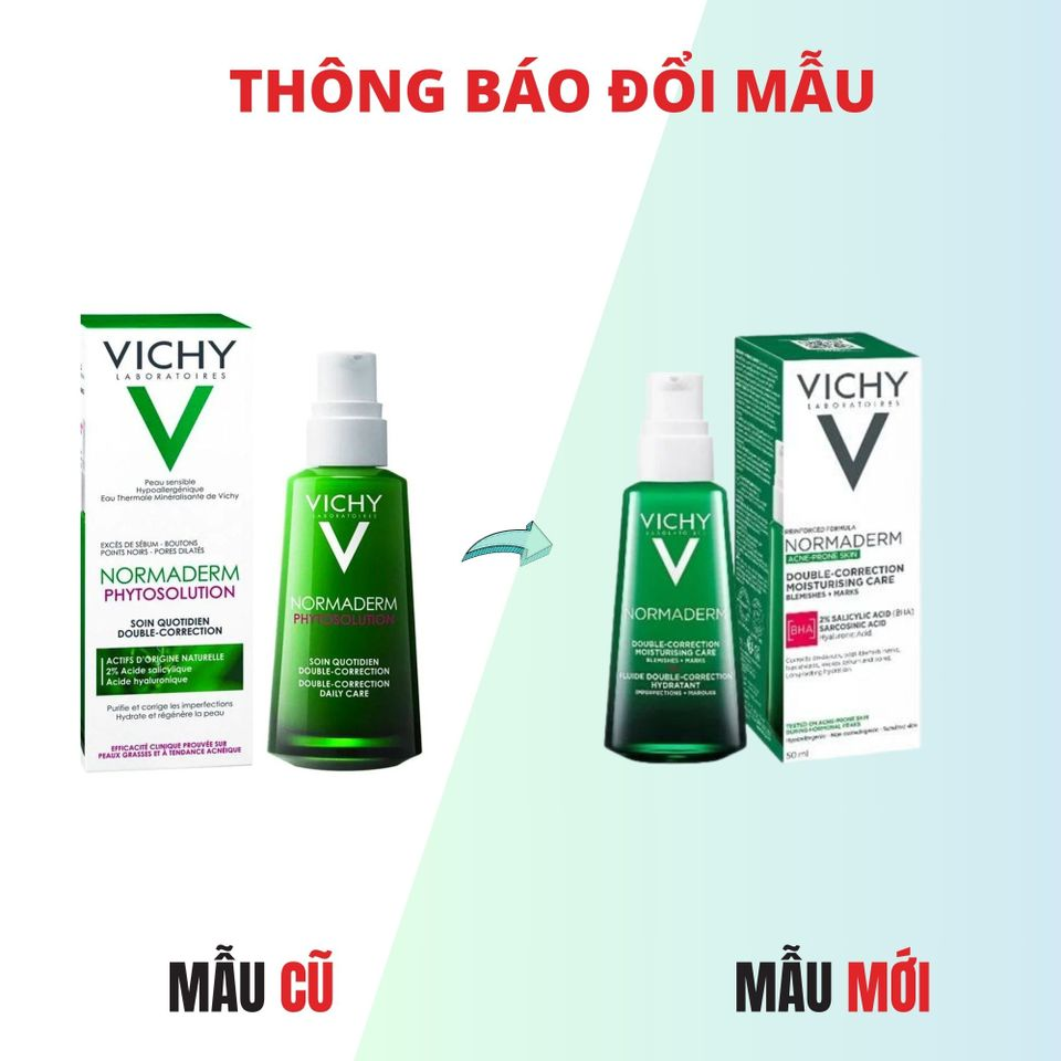 Kem Dưỡng Ẩm Vichy Normaderm Phytosolution Kiểm Soát Mụn 50mL