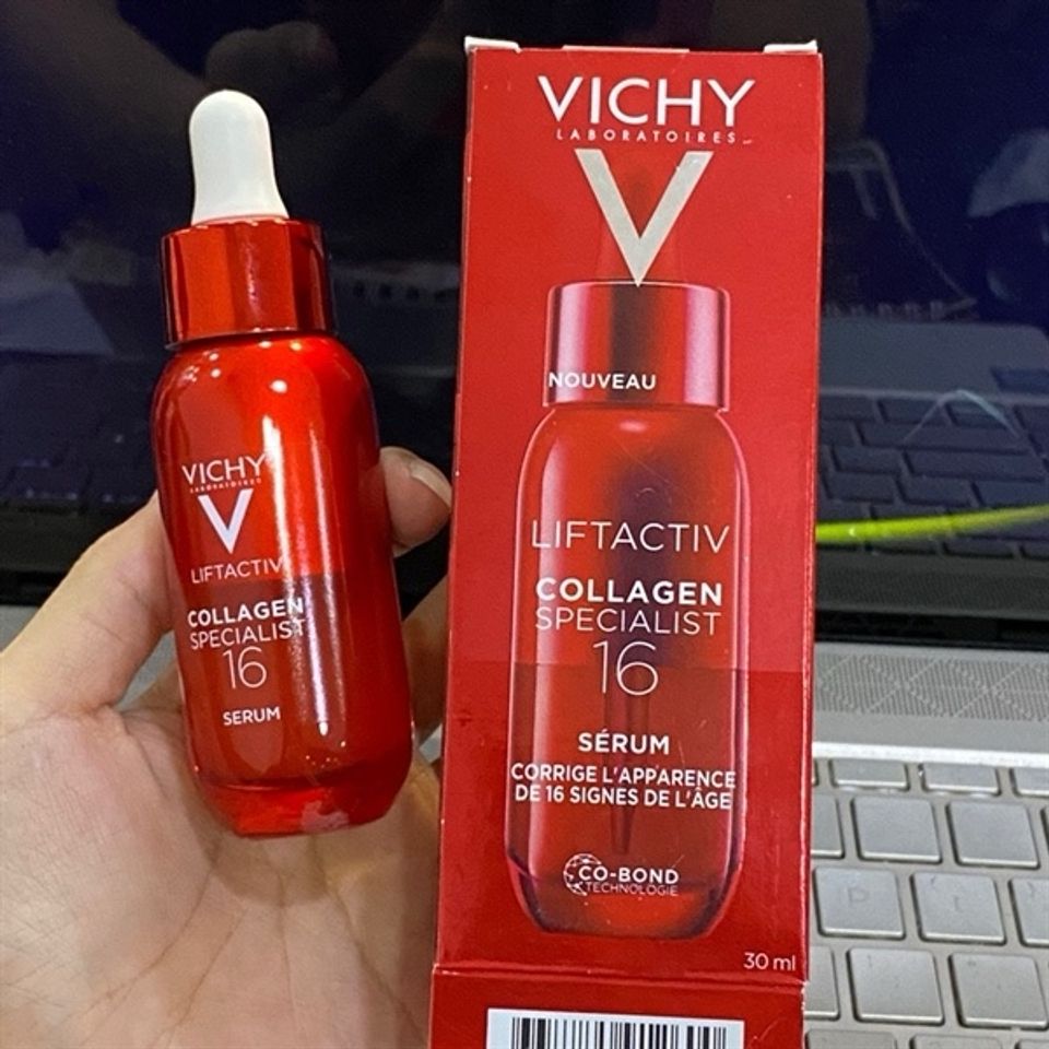 Serum Vichy Liftactiv Collagen Specialist 16 Bonding 30ml – hỗ trợ săn chắc da