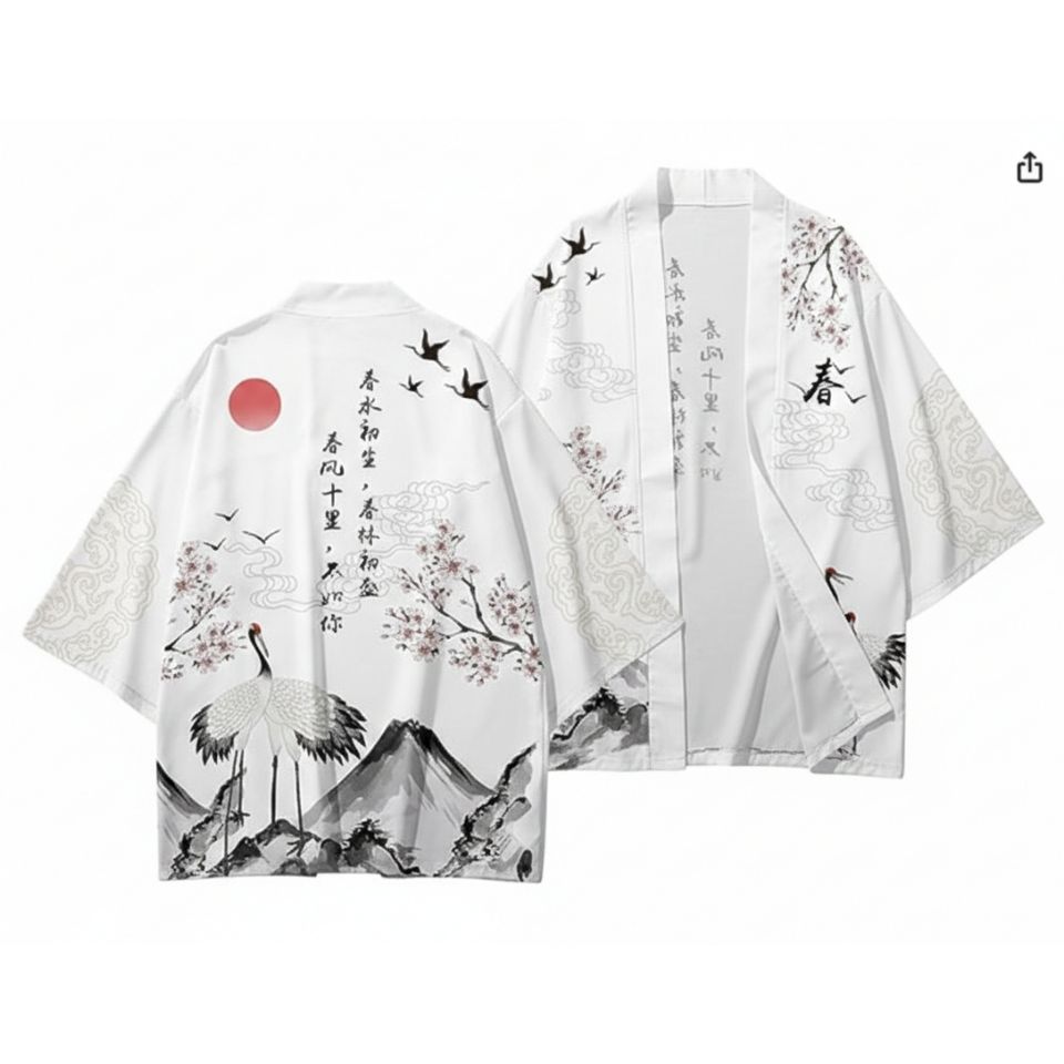 Kimono phong cách Nhật Bản