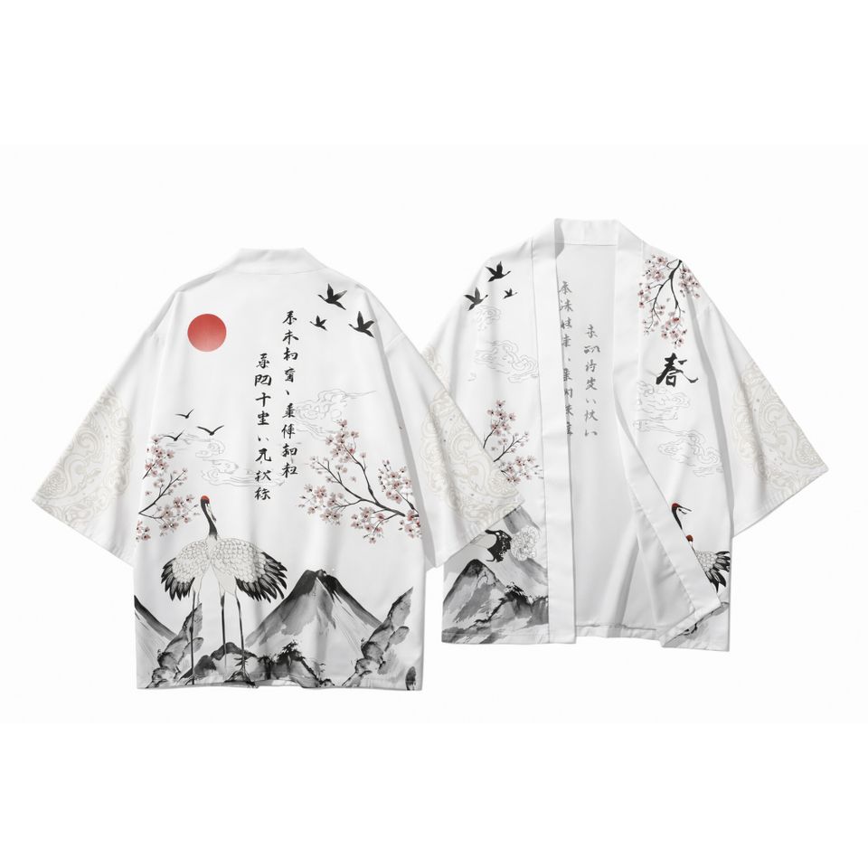 Kimono phong cách Nhật Bản