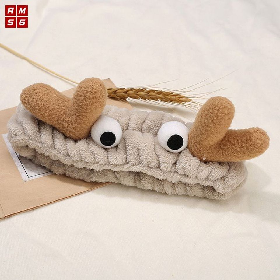 Băng đô rửa mặt sừng hươu ngộ nghĩnh
