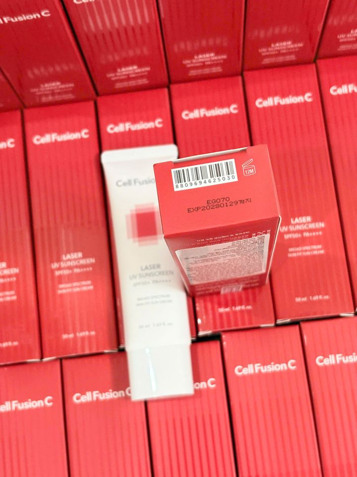 Kem Chống Nắng Cell Fusion C Laser Sunscreen 100 SPF50+/PA+++ 50ml - Bảo Vệ Da Nhạy Cảm, Chống UV Hoàn Hảo và Dưỡng Ẩm