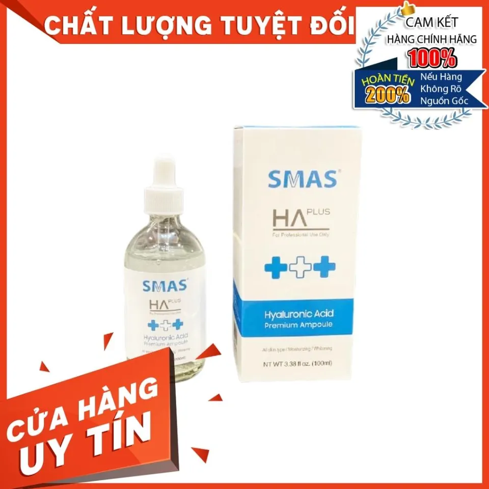 HÀNG CÔNG TY - Tinh Chất Serum SMAS HA Plus - Hyaluronic Acid Premium ...