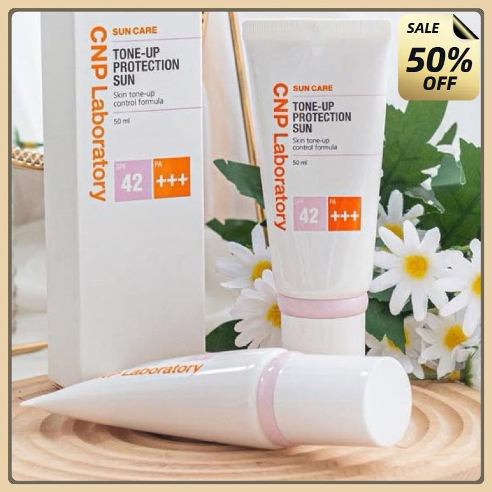 Kem chống nắng nâng tông da CNP Laboratory Tone-Up Protection Sun - Chỉ số chống nắng cao