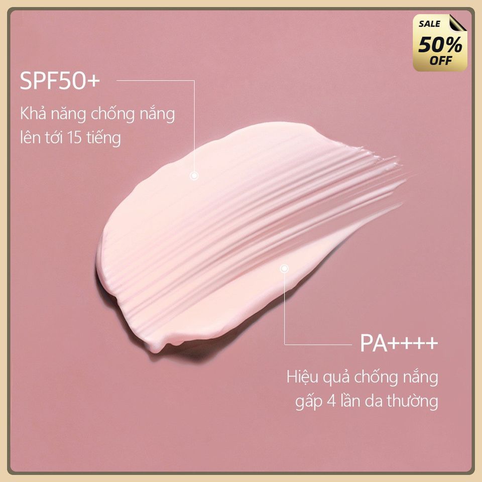 Kem chống nắng nâng tông da Waterfull Tone-up Sun Cream SPF 50+ 50ml - [d'Alba Official]