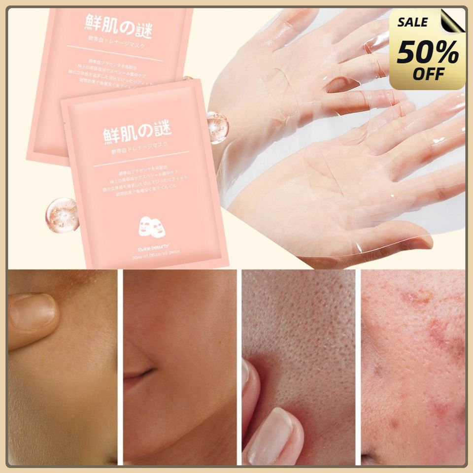 (combo 3 hộp) Mặt Nạ Dưỡng Da, Mặt Nạ Thuỷ Tinh Thạch Dưỡng Trắng Cấp Ẩm Da Bổ Sung COLLAGEN, Mặt Nạ Nhau Thai Cừu