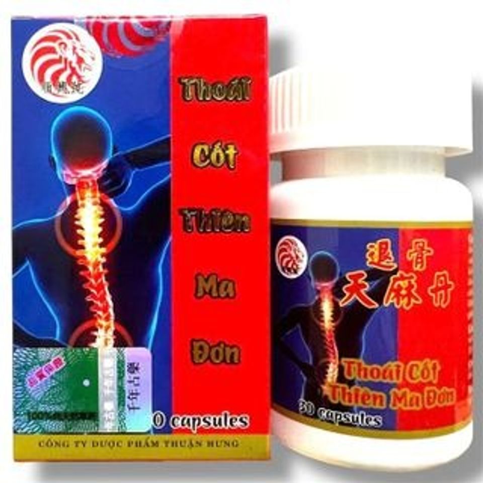 (Chính hãng) Viên Uống Thoái Cốt Thiên Ma Đơn Hỗ Trợ Đau Nhức Xương