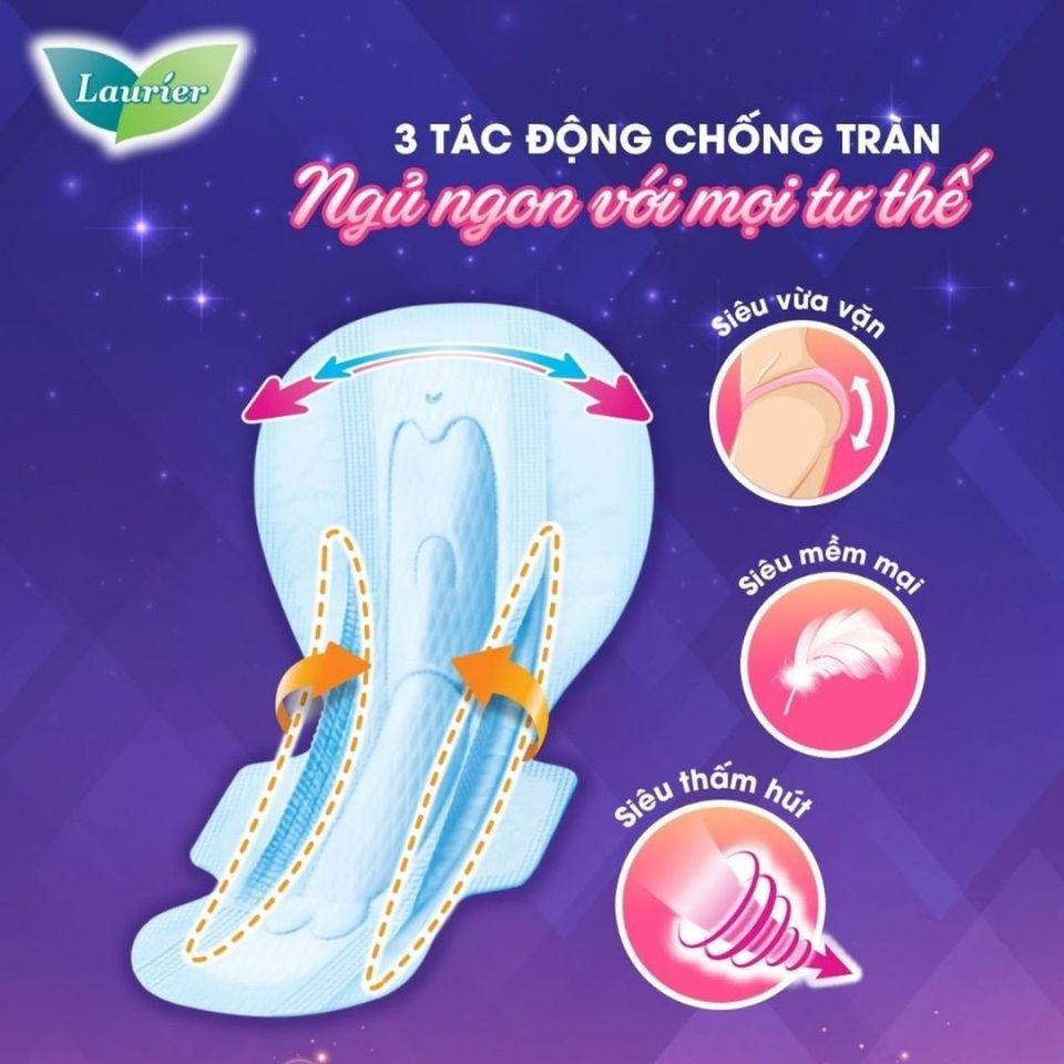 Băng Vệ Sinh Ban Ngày & Đêm Laurier Kao Nhật Bản Siêu Thấm Hút
