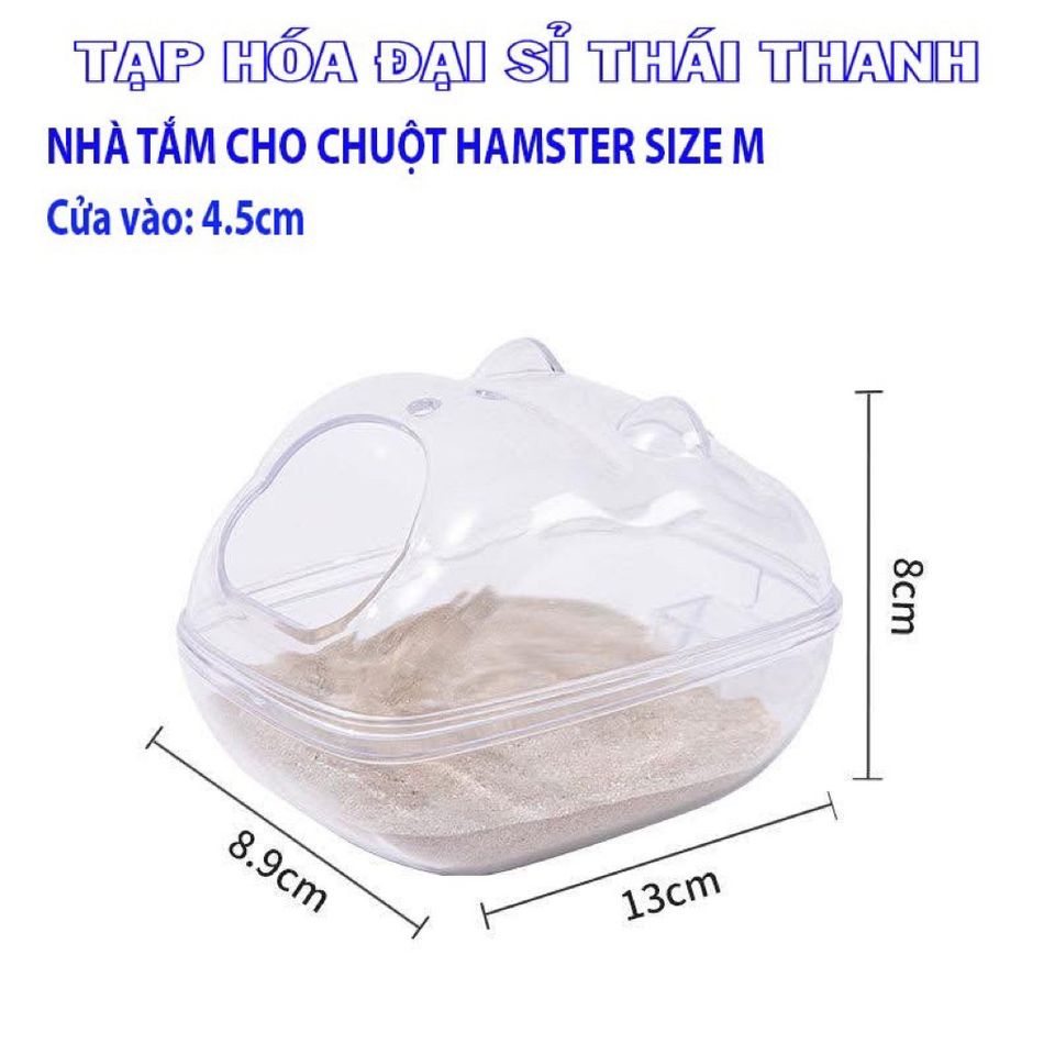 Nhà tắm Mika cho chuột hamster
