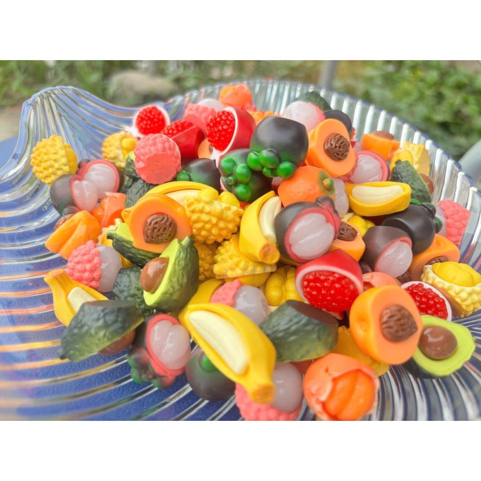 05 Charm trái cây mini ngẫu nhiên siêu đáng yêu