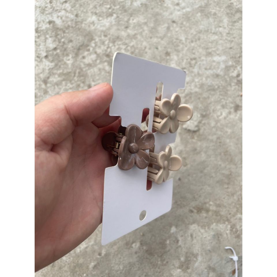Combo 3 kẹp tóc hoa mai nhỏ