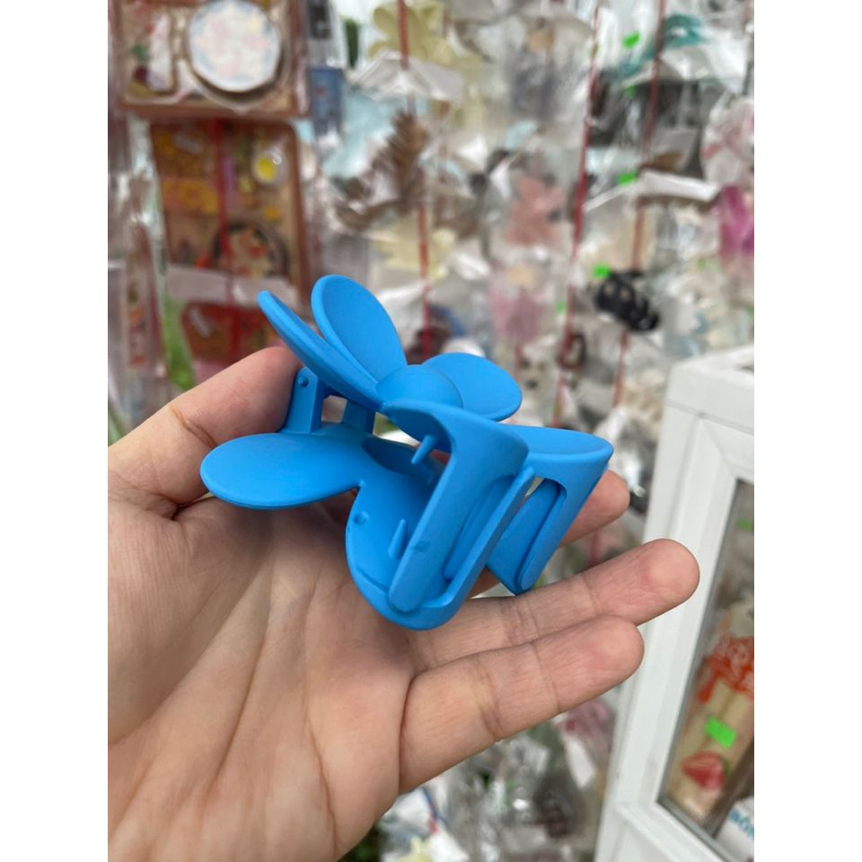 Kẹp tóc nhựa nữ hình hoa