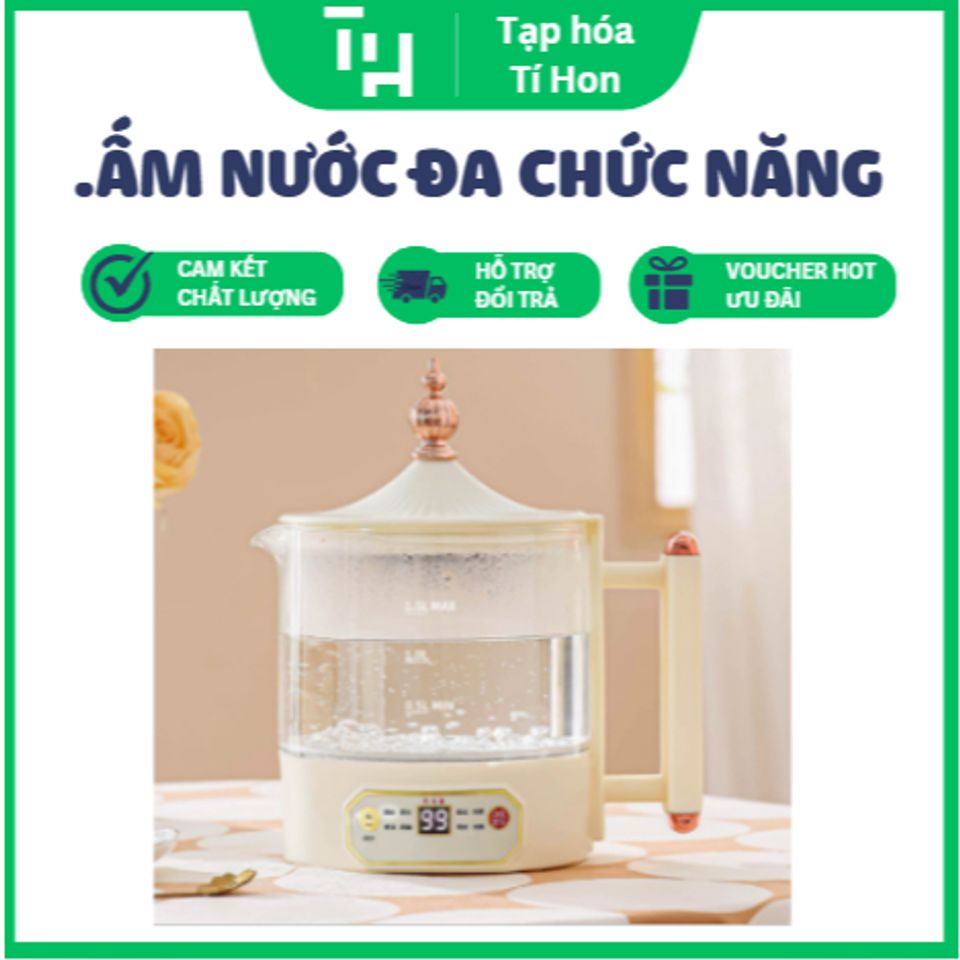 Ấm đun nước đa chức năng hình ấm trà (TH25)