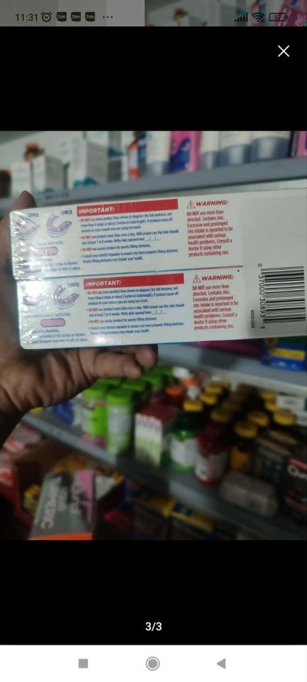 Kem Giữ Nền Răng Giả Fixodent Original (Dạng Kem) - Hàng Mỹ Chính Hãng giá 1 tuýt 728595