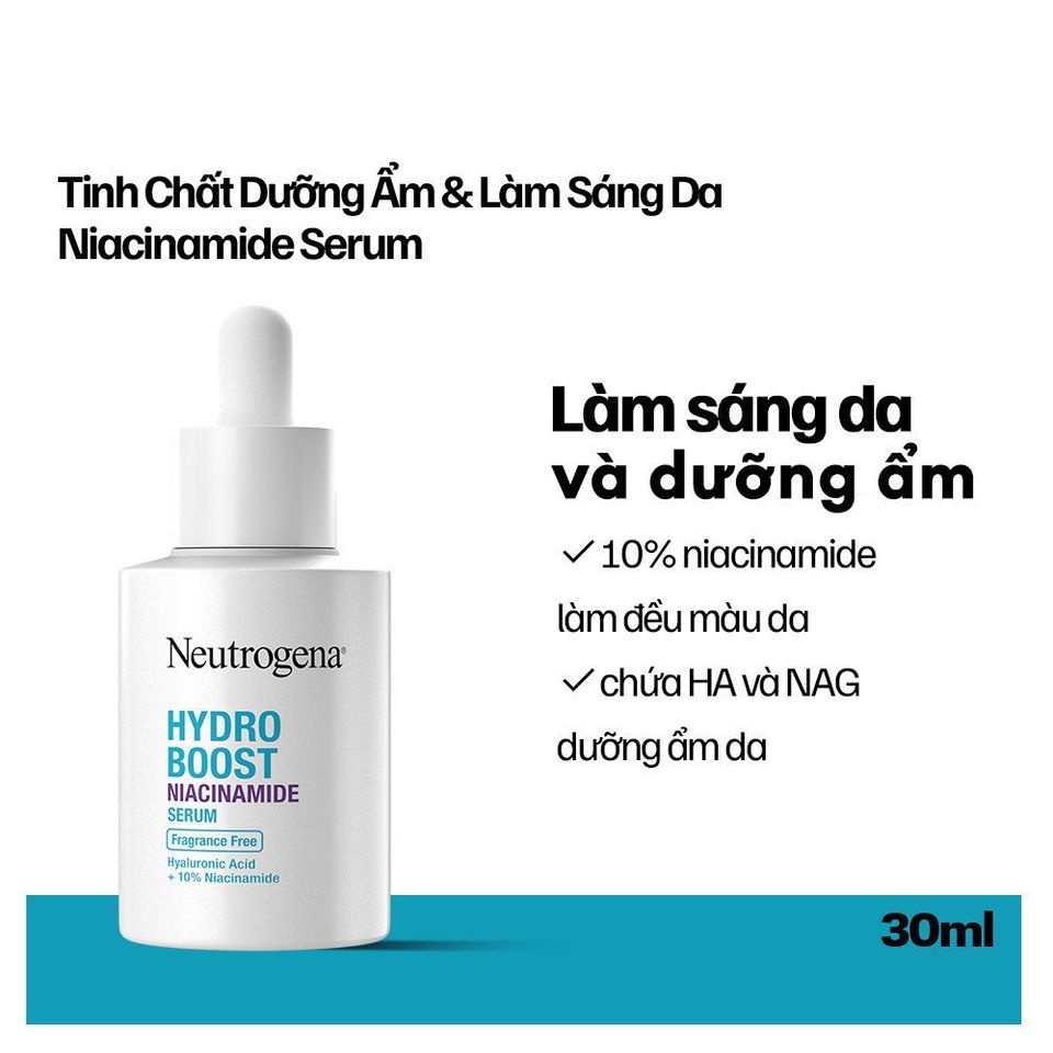 Tinh Chất Se Khít Lỗ Chân Lông Neutrogena Hydro Boost Niacinamide Serum 5ml Sample