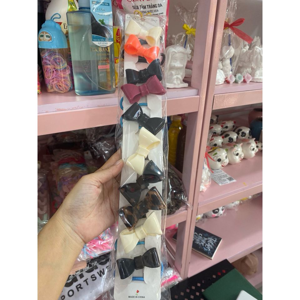 Kẹp nơ sau đầu, kẹp mái