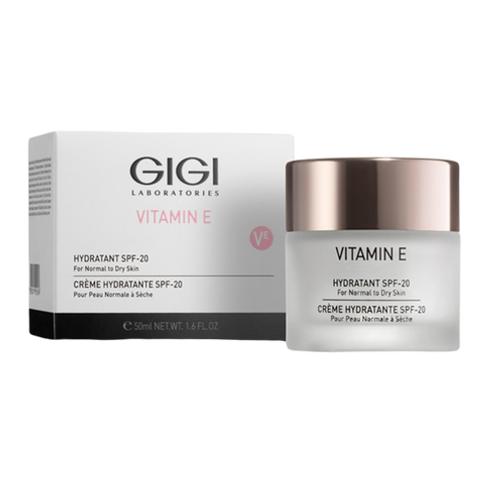 Kem Dưỡng Ẩm Gigi Vitamin E Hydratant SPF20 cho Da Khô