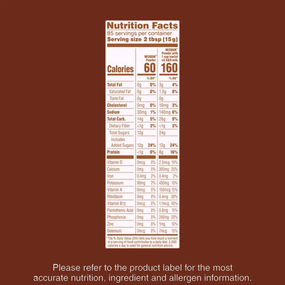 Bột Chocolate Nesquik - Nestle Mỹ (1.18kg)