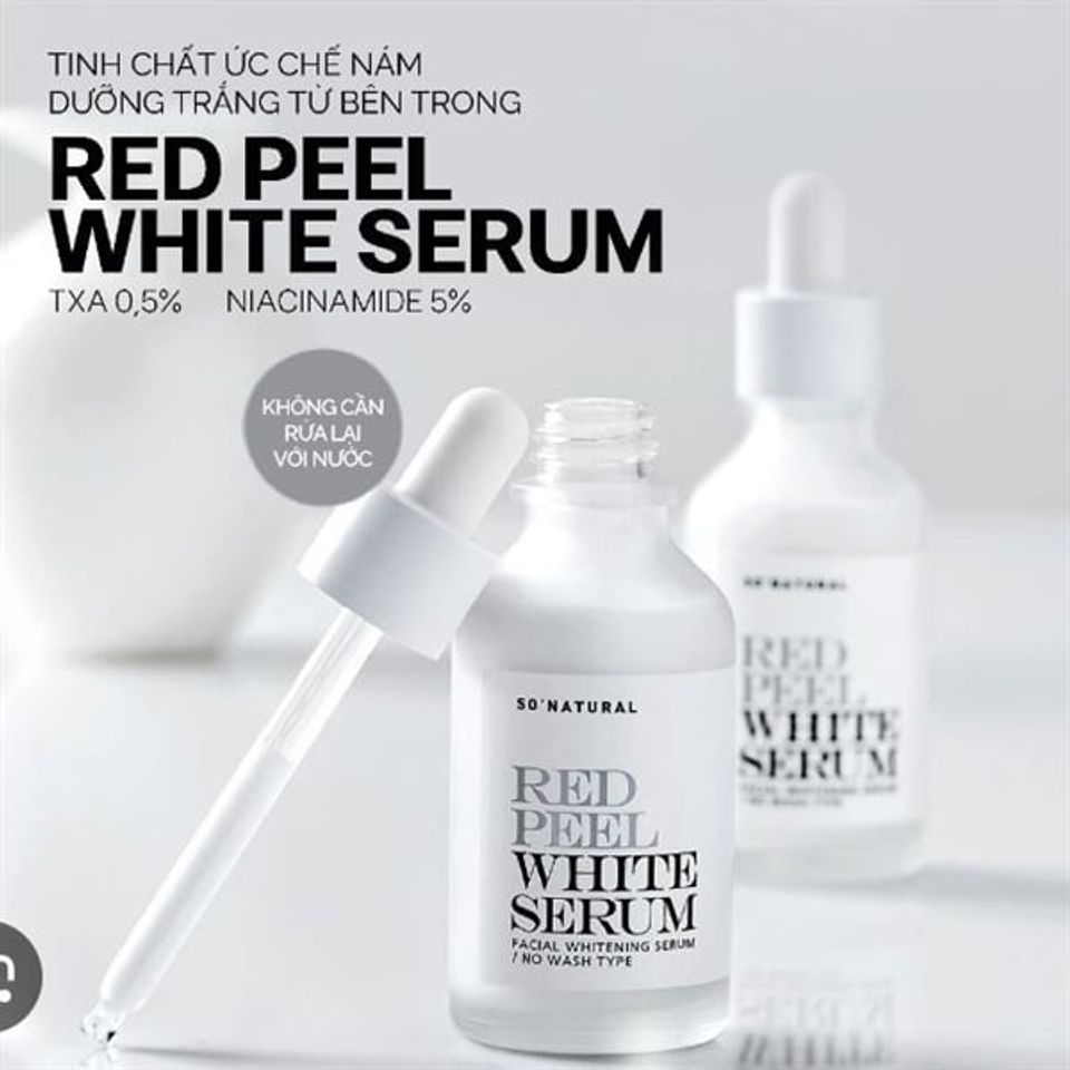 Serum Red Peel White 35ml làm sáng da