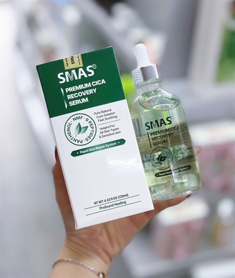 Tinh chất Smas Premium Cica Recovery Serum 120ml – làm dịu, phục hồi da