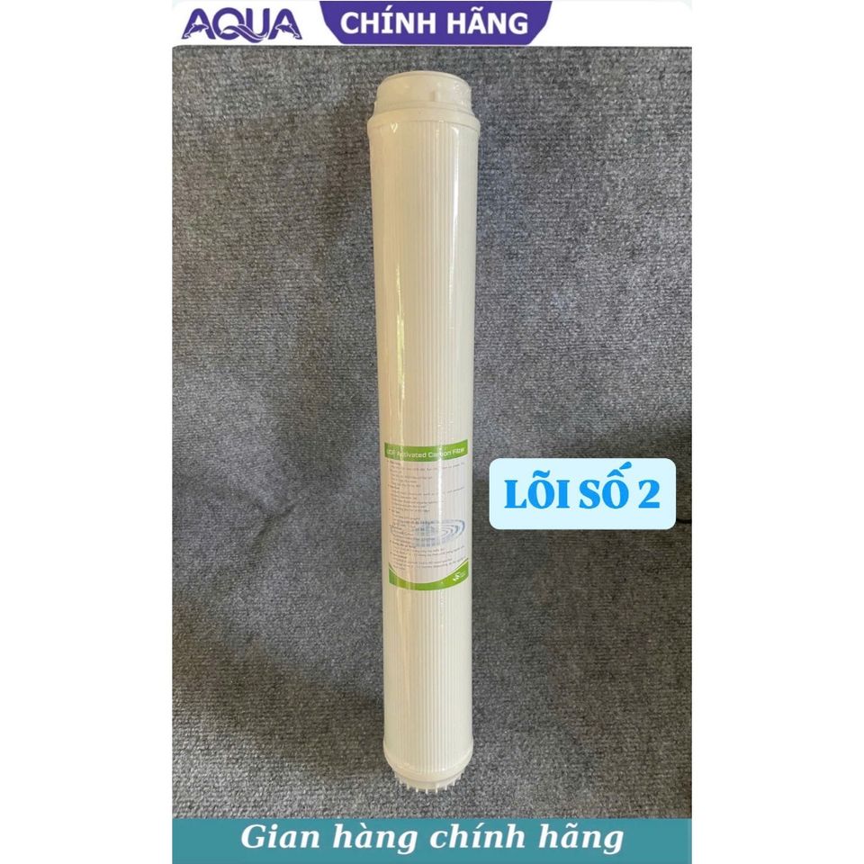 Lõi lọc nước AQUA chính hãng - Bộ lõi lọc thô 1 2 3 20 inch