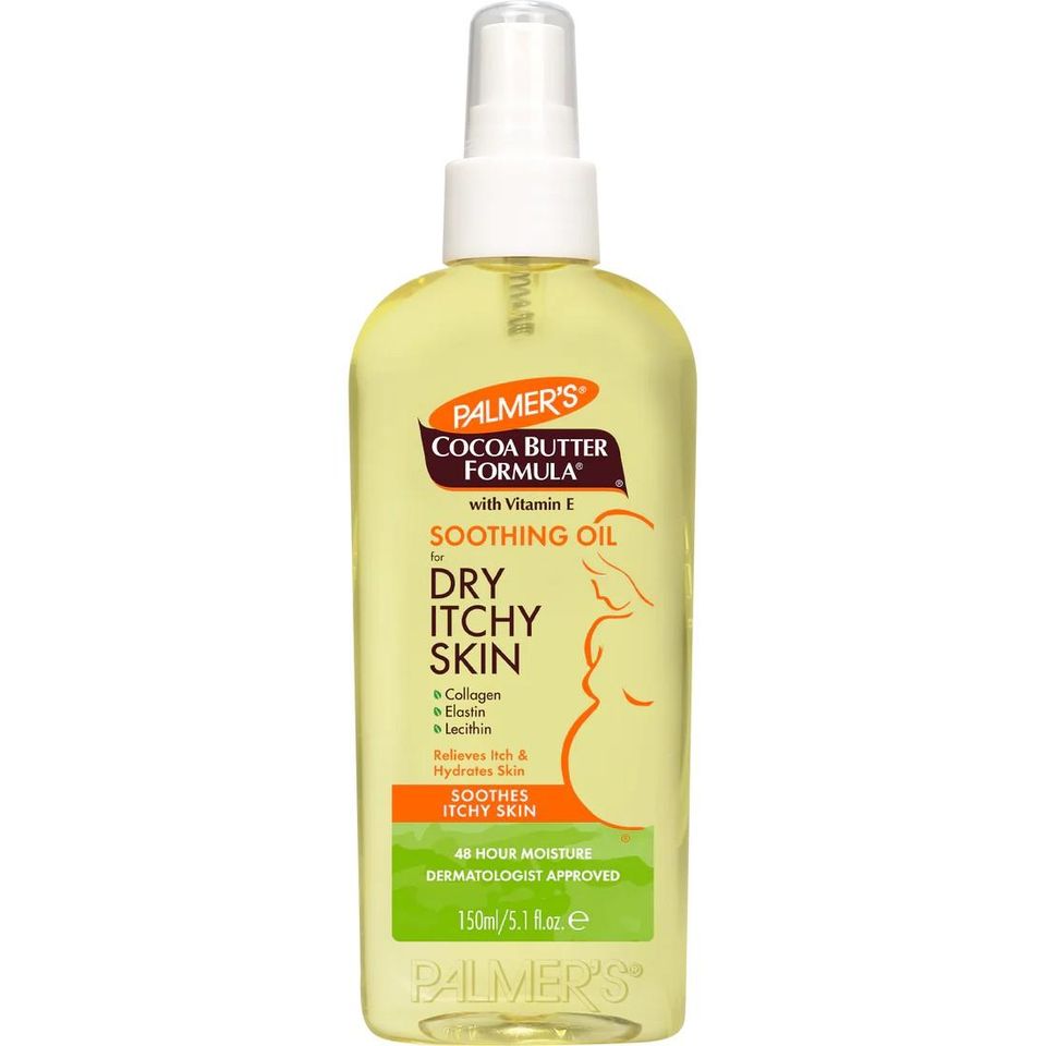 Dầu dưỡng da hỗ trợ giảm nhanh khô ngứa cho mẹ bầu Palmer's Soothing Oil for Dry Itchy Skin 150ml