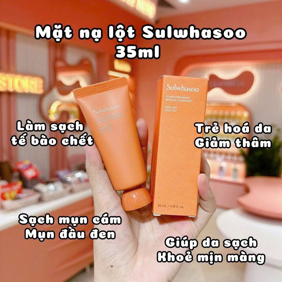Mặt Nạ Lột Sulwhasoo Clarifying Mask - Giúp Làm Sạch Tế Bào Chết và Phục Hồi Da - Dành Cho Mọi Loại Da, Thư Giãn Tự Nhiên 732185