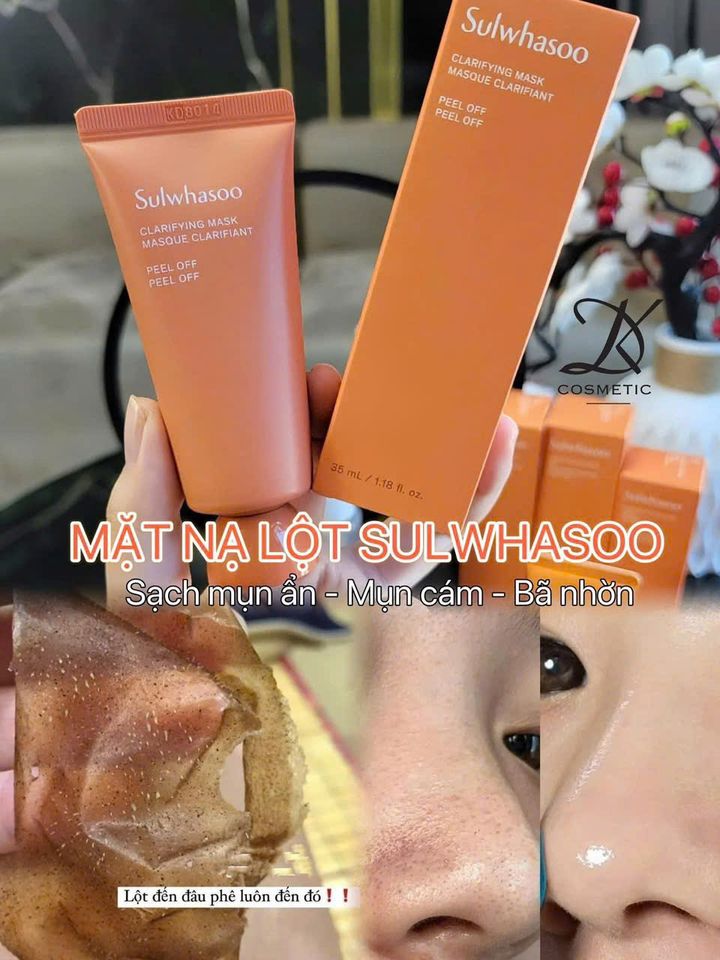 Mặt Nạ Lột Sulwhasoo Clarifying Mask - Giúp Làm Sạch Tế Bào Chết và Phục Hồi Da - Dành Cho Mọi Loại Da, Thư Giãn Tự Nhiên 732185