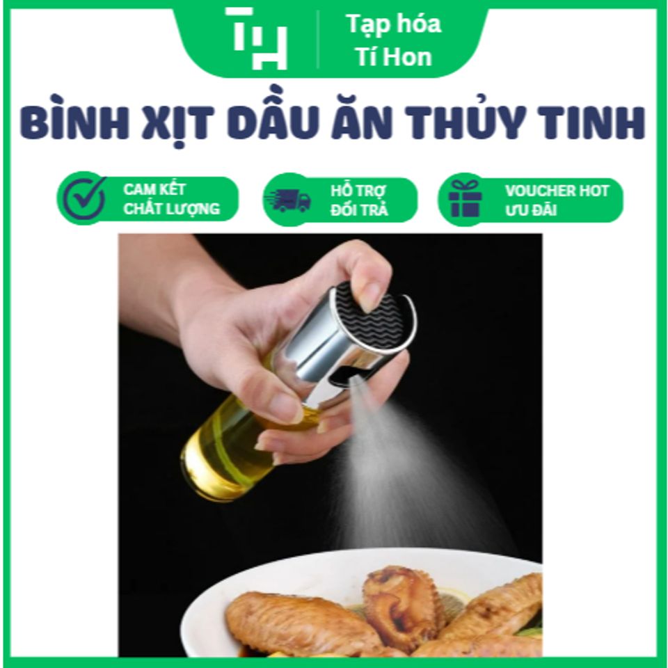Bình xịt dầu ăn thủy tinh (TH288)