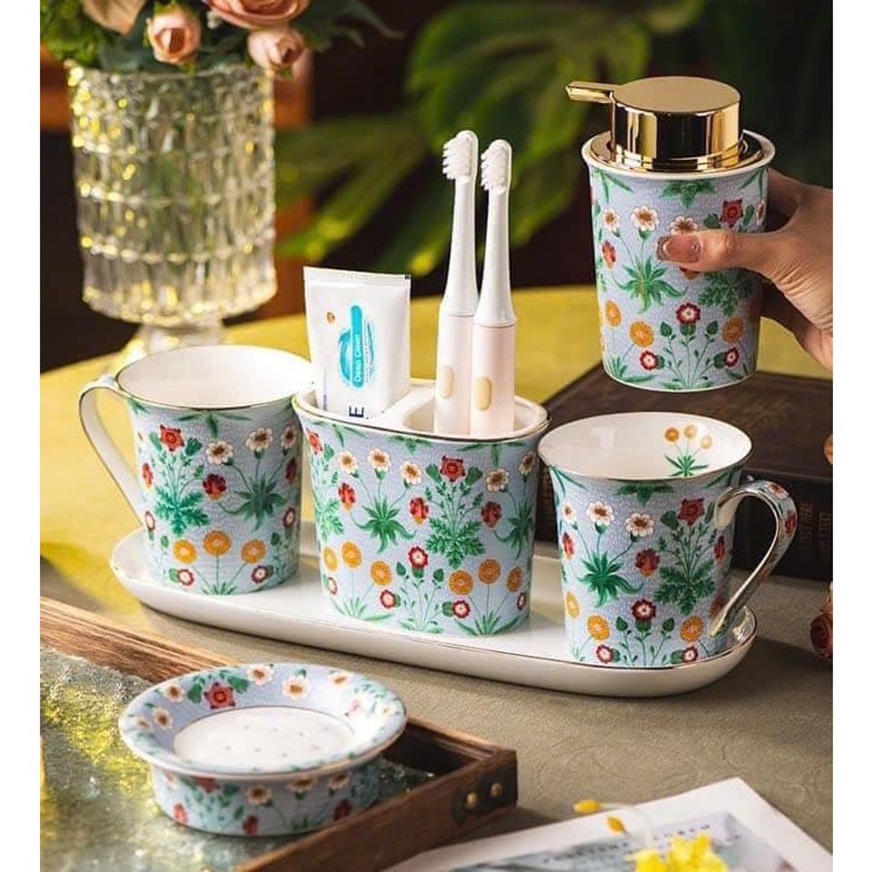 Set nhà tắm Magrace Paris full 6 món