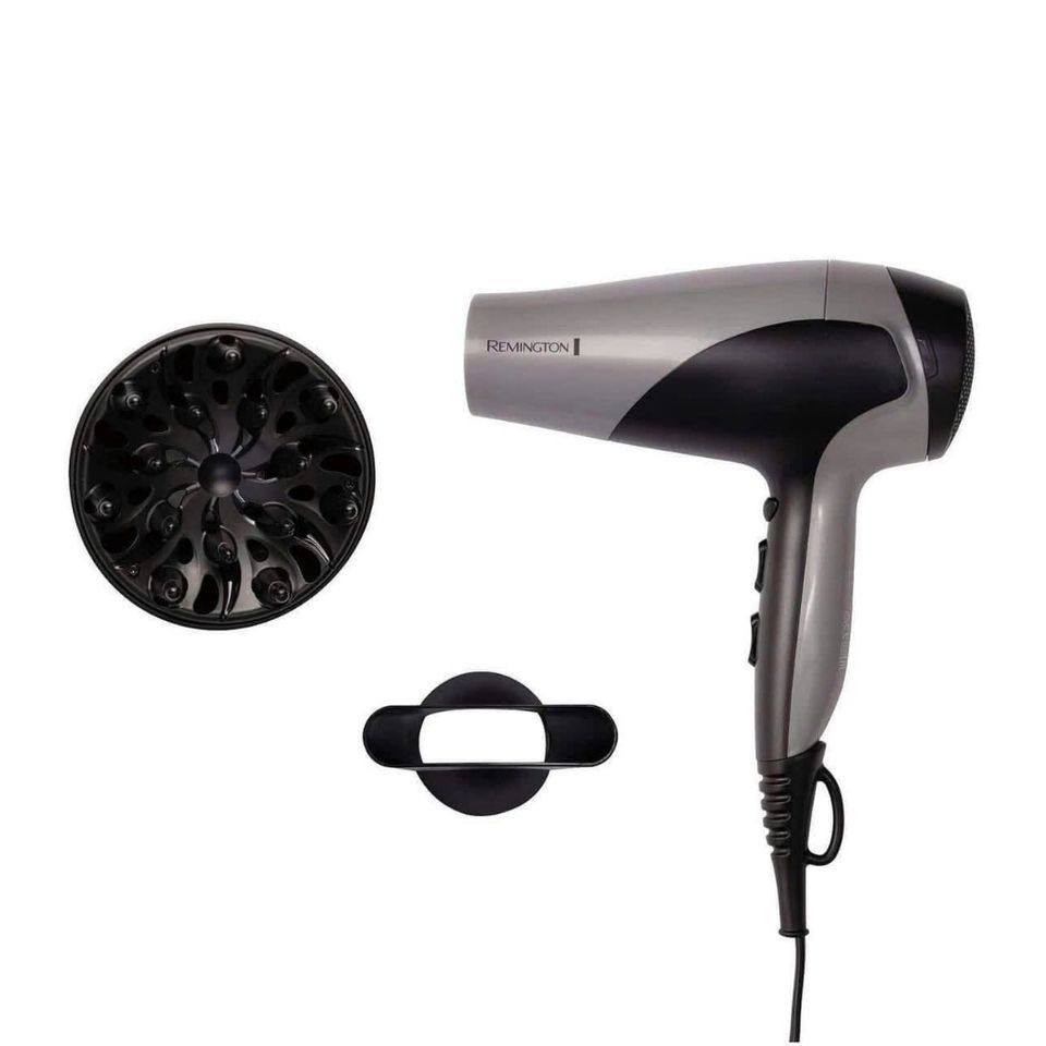 MÁY SẤY TÓC REMINGTON IONIC DRY D3190S MÀU XÁM ĐEN