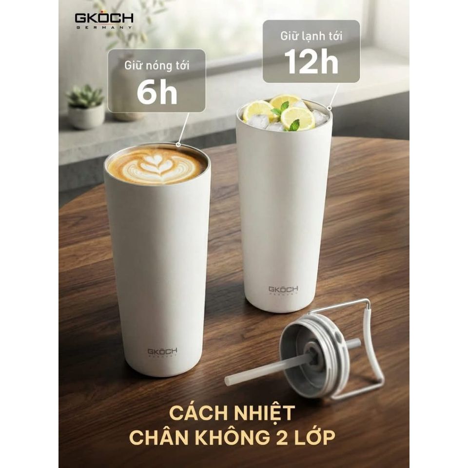 CỐC GIỮ NHIỆT GKÖCH 600ML 735255