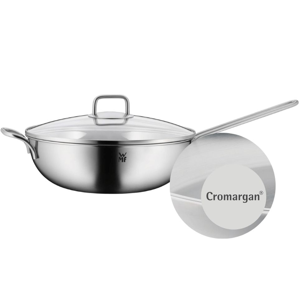 Chảo sâu lòng WMF 30cm có nắp kính