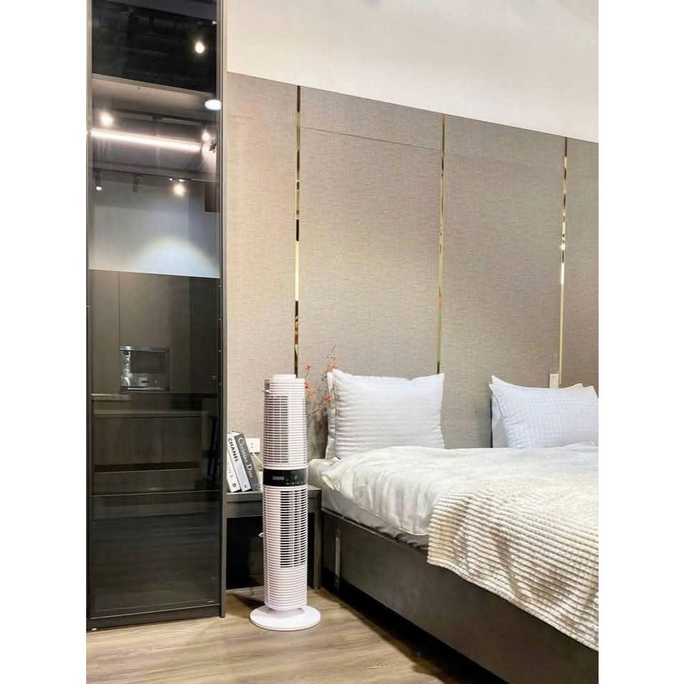 Quạt tháp Unold Super Air Smart Turmventilator 360 màu trắng 86130