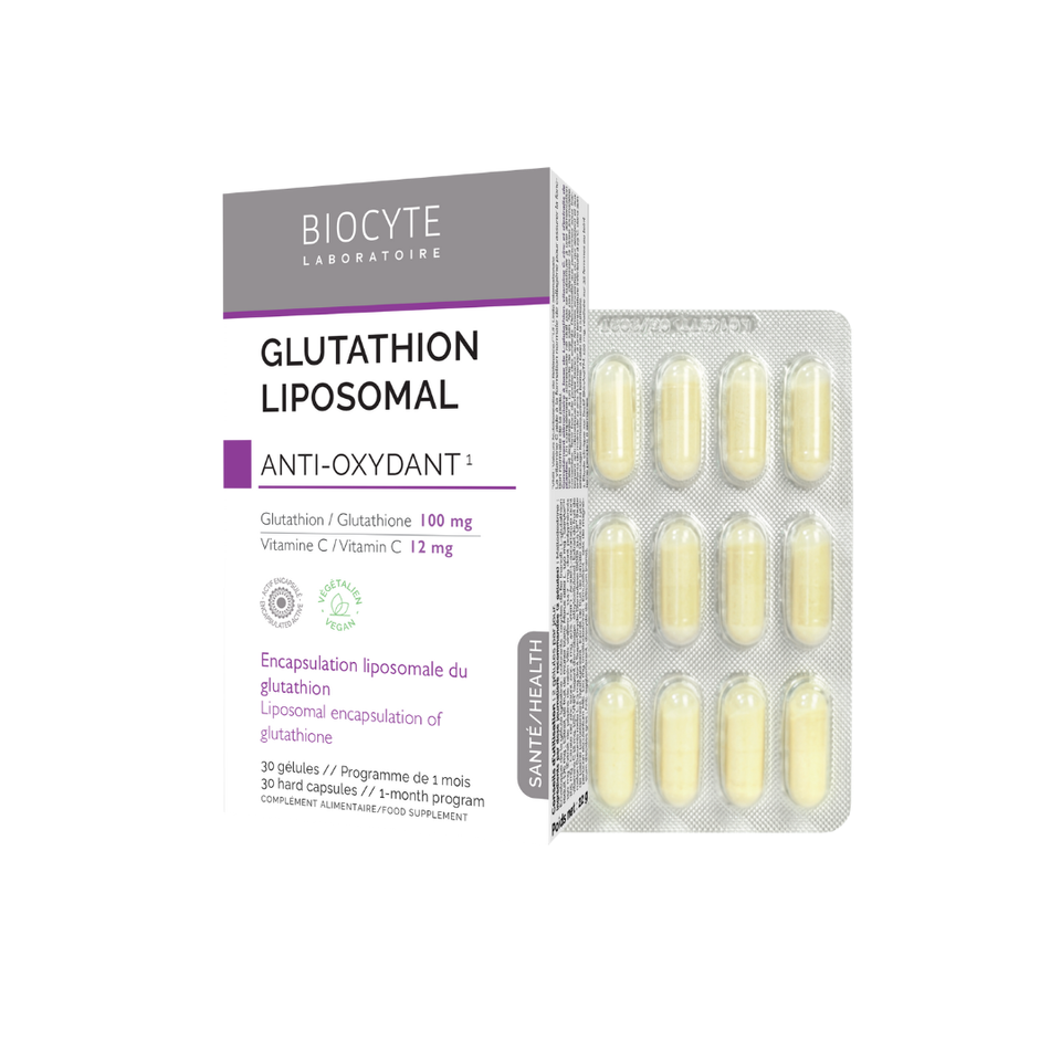 (Pháp) Biocyte Glutathion Liposomal Viên Uống Hỗ Trợ Trắng Da Thải Độc Gan