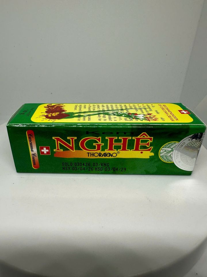 Kem Nghệ 10g Thorakao ngừa mụn, mờ sẹo, tái tạo da.