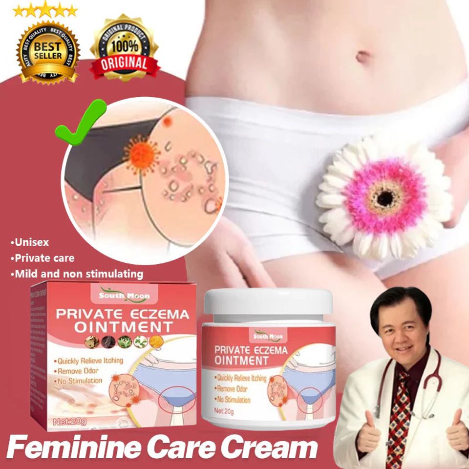 Kem Chống Ngứa & Khử Mùi Vùng Kín - Giải Pháp Toàn Diện Chăm Sóc Vùng Kín Hàng Ngày - Ngăn Ngừa Nấm Tái Phát 20g