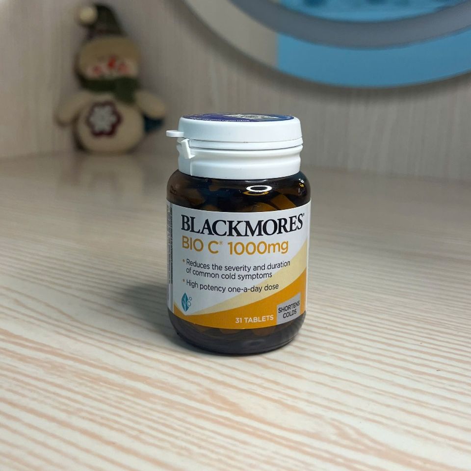 [Nhập khẩu chính ngạch] Viên uống Blackmores Bio C 1000mg - Bổ sung vitamin C, tăng cường sức khỏe (31 viên)
