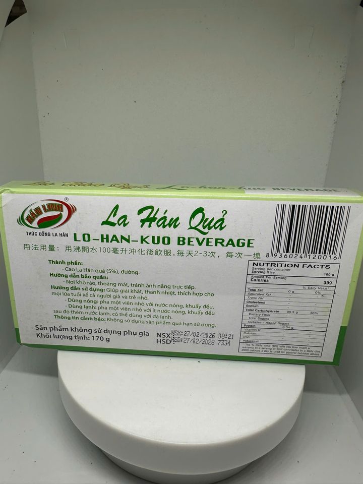 La hán quả Hán Linh (không cúp vàng)