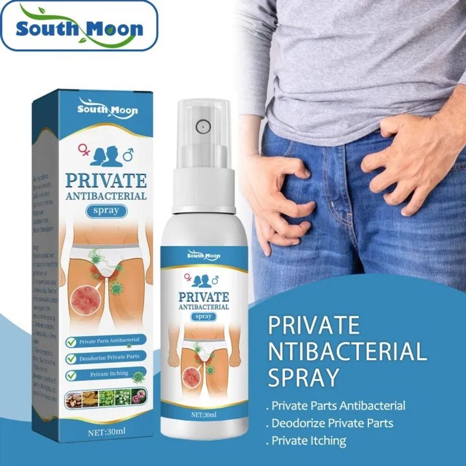 Chai Xịt bôi ngứa vùng kín, Xịt giảm ngứa, khử mùi, kháng khuẩn chống viêm, nấm vùng kín hiệu quả