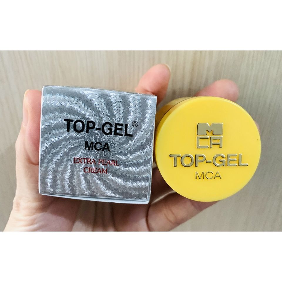 1 HỘP KEM DƯỠNG TRẮNG DA MỜ NÁM TOP-GEL MCA 18G - SẢN PHẨM CỦA ĐÀI LOAN