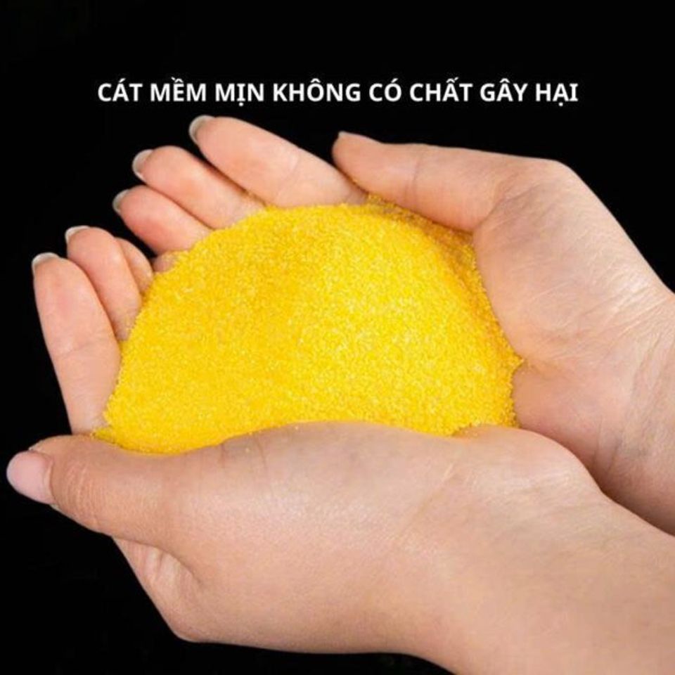 Hũ 1kg cát vàng kim sa để lư hương (TH317)