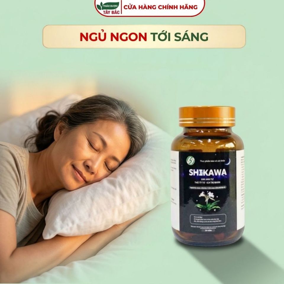 Viên uống tiểu đêm SHIKAWA -  Bổ Thận, hỗ trợ tiểu nhiều lần, tiểu đêm, tiểu không tự chủ (Chính Hãng Hộp 30 Viên)