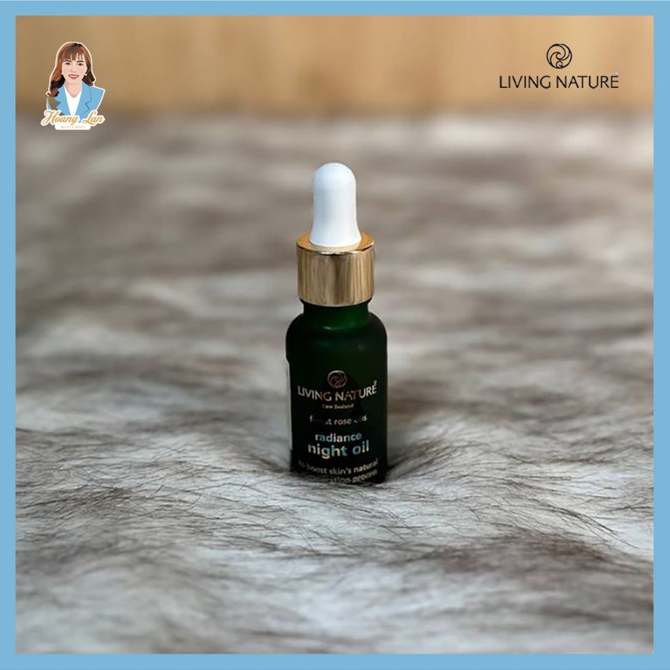 Dầu dưỡng sáng da, giảm nám ban đêm New Zealand Living Nature Radiance Night Oil 18ml 739582