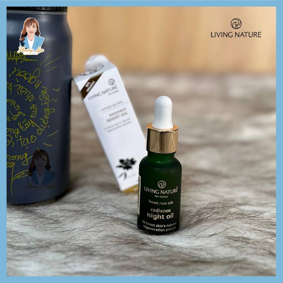 Dầu dưỡng sáng da, giảm nám ban đêm New Zealand Living Nature Radiance Night Oil 18ml 739582