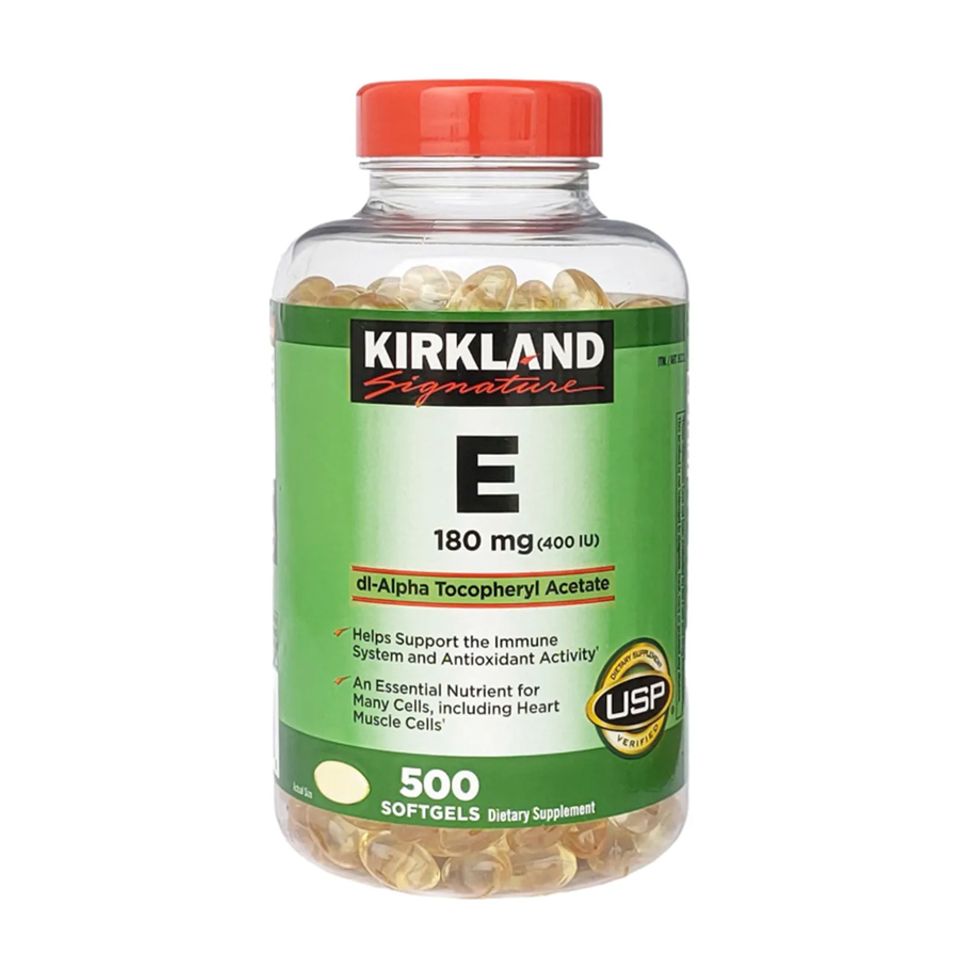 Vitamin E 180mg Kirkland Signature USA 500 viên